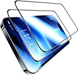 HiClothbo 4 pellicole protettive in vetro temperato per iPhone 14, 9H Ultra HD 6.1" Full Screen Screen Displayschutzfolie,Anti Graffio, trasparente, ...