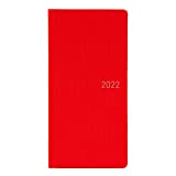 Hobonichi 2022 settimane Colori/Rosso brillante Notebook settimanale