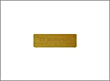 Holomarks 125 etichette ologramma dorate con numeri di serie. Adesivo di garanzia 30 x 10 mm