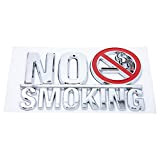 HOMSFOU Cartello per fumare, cartello pubblico, senza fumo, scritta "No Smoking Rules Sign Wall No Smoking Decal per proprietà in ...