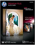 HP Carta Fotografica Lucida HP Premium Plus CR676A, Grammatura 300 g/m2, Formato 13 x 18 cm, Confezione da 20 Fogli