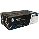 HP Color LaserJet CM 2323 - Original HP CC530AD - Cartouche de Toner - Double Pack Noir -