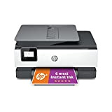 HP OfficeJet 8012e, Stampante Multifunzione, 6 Mesi di Inchiostro Instant Ink Inclusi con HP+