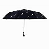 HQQSC Ombrellone ombrellone ombrellone ombrellone Pieghevole Studenti ombrellone Ombrello Dual Scopo Femmina Ombrello