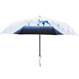 HQQSC Ombrellone soleggiatore Automatico ombrellone Pieghevole a Doppio Uso Solare Solare UVRR Ombrello