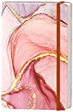 Huamxe - Quaderno a righe, con copertina rigida in marmo, per donne, medio, 14,5 x 21,3 cm, 160 pagine, formato ...