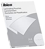 Ibico Basics Confezione Da 100 Buste Per Plastificazione A Caldo, Leggere, Con Finitura Lucida, In Formato A4, 216 Mm X ...