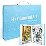 IGUGI 5D Diamond Painting Album,A3 Pagine Diamond Painting Storage Book,con 30 Protezioni Tascabili,DIY Diamond Art Storage Folder