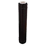 IMBALLAGGI 2000-1 Rotolo Pellicola Imballaggi Nera - Film estensibile da imballaggio manuale di spessore 30 my, altezza 50 cm, lunghezza ...