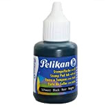 Inchiostro con olio per timbri Pelikan - nero - 30 ml - 0BBB11