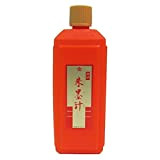 Inchiostro Sumi rosso vermiglio Kaimei, inchiostro Sumi per calligrafia giapponese 400Ml certificato dalla Japan Calligraphy Association, prodotto in Giappone