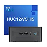 Intel Nuc 12, NUC12WSHi5 Mini PC Wall Street Canyon, Mini Computer Desktop Win 11 Pro, Prozessor Core i5-1240P, 12 Kern, ...