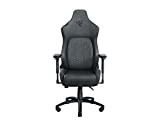 Iskur (Green & Black) - XL - Fabric sedia da scrivania/ufficio, pelle sintetica multistrato, imbottitura in schiuma, cuscino poggiatesta, regolabile ...