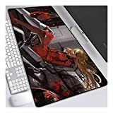 ITBT Evangelion Tappetino Mouse Gaming 700x 300mm XL per Mouse e PC, 3mm Mouse Pad Antiscivolo Fondo in Gomma con ...