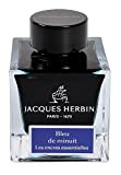 Jacques Herbin 13119JT - Flacone di inchiostro da 50 ml, per penne stilografiche e penne a sfera, colore: blu