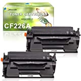 Jettruemedia per HP 26X CF226X 26A CF226A Cartucce Toner Compatibili con Laserjet Pro M402dne M402dn M402n MFP M426fdn M426fdw M426dw ...