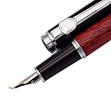 Jinhao Rose Wood Bent Nib Fude Pen, da fine a larga, Fude Pen per calligrafia, disegno artistico e scrittura a ...
