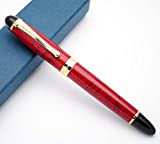 Jinhao X450 - Penna stilografica, pennino M, colore rosso