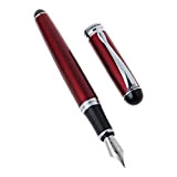 Jinhao X750 - Penna stilografica di lusso, 0,5 mm, pennino extra fine calligrafia per ufficio