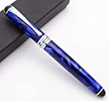 JINHAO X750 - Penna stilografica, pennino M, colore: blu