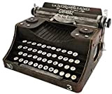 JORSION Modello vintage macchina da scrivere, realizzato a mano, decorazione retrò, decorazione per la casa (Small)