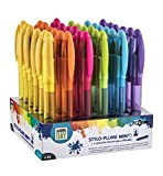 JPC CREATIONS-Set di 10 penne con penna, 1 cartuccia di inchiostro blu cancellabile, 1 pezzo, colori assortiti