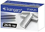 Kangaro ka26/61 m punti per cucitrice punto 26/6 – 1 m, 1000 pezzi