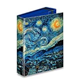 Kaos Cartelletta Portaprogetti con Elastico Piatto Dorso 7cm - Van Gogh - Cielo Stellato - per casa, studio, ufficio - ...