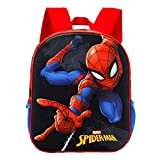 Karactermania Spiderman Raid-Zaino 3D Piccolo, Nero