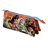 KARACTERMANIA Toy Story Toys-estuche Portatodo Triple, Borsa Unisex child, Multicolore, Taglia Unica confezione da 5