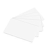 Karteo® 100 carte di plastica | carte in bianco CR80 760 Mikron | carte in bianco in PVC di plastica