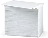 Karteo® 100 carte di plastica | carte in bianco CR80 760 Mikron | carte in bianco in PVC di plastica