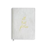Katie Loxton grande notebook all that Glitters argento