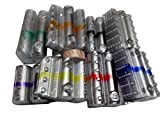 Kit 200 blister per monete euro cilindri portamonete in PVC tagli assortiti (25 pezzi per taglio moneta euro) + 1 ...