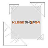 Klebeshop24 - Buste triangolari autoadesive, angoli trasparenti per foto, formato a scelta, 20 o 100 pezzi