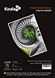 KOALA Carta fotografica Lucida Fronte-Retro per stampante LASER, A3, 250 g/m², 100 fogli. Adatto per la stampa di Foto, Brochure, ...