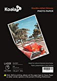 KOALA Carta fotografica Lucida Fronte-Retro per stampante LASER, A4, 130 g/m², 100 fogli. Adatto per la stampa di Foto, Brochure, ...