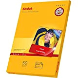 Kodak 5740 088 Carta Fotografica Ultra Premium, Superficie Super Lucida, 280 g/mq, Bianco, Formato A6, 10 x 15 cm