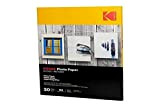 Kodak Carta Fotografica High Gloss, A4, 180 g/m², 20 Fogli, Bianco