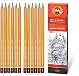 Koh-i-noor 12 matite professionali in grafite. 1500/2B