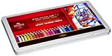 Koh-I-Noor - Set 72 matite colorate per disegno Polycolor della migliore qualità, in confezione regalo in metallo, multicolore