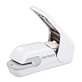 Kokuyo Harinacs Press Staple-free Stapler; With this Item, You Can Staple Pieces of Paper Without Making Any Holes on Paper(White) ...