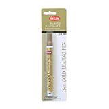 Krylon - Penna per fogliatura senza acidi, per evidenziazioni metalliche, 18 kt, 1 penna, colore: Oro
