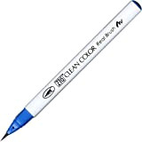 Kuretake ZIG Clean color Real Brush Pen, fiordaliso blu inchiostro