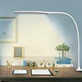 Lampada da Scrivania a LED Hokone dimmerabile Lampada per Ufficio 360° Ruotabile Lampada con Morsetto con 10 livelli di luminosità ...