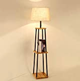 Lampada da terra a LED da attaccapanni lampada da terra Lampada da comodino della camera da letto semplice e creativa