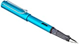 Lamy AL-star 023 - Penna stilografica in alluminio di colore tormalina con impugnatura trasparente e molla in acciaio...