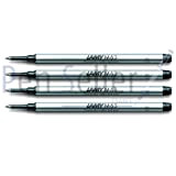 Lamy- refill penna roller con mina M63 colore nero set da 4 pezzi