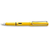 Lamy Safari - Penna stilografica con pennino sottile, colore: Giallo