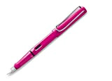 Lamy Safari Pink 013 Pennino LH per mancini - Penna Stilografica Rosa
